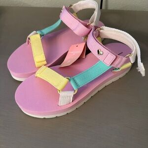 NWT Clover Stoney x Target sandals, 8